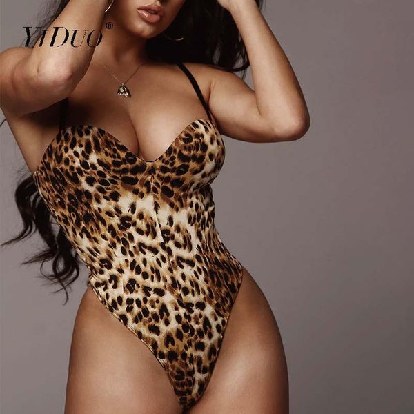 women's jumpsuits & rompers yiduo women animal leopard print bodysuit 2021 nightclub party body mujer spaghetti straps skinny bodys, Black;white
women's jumpsuits & rompers yiduo women animal leopard print bodysuit 2021 nightclub party body mujer spaghetti straps skinny bodys, Black;white
