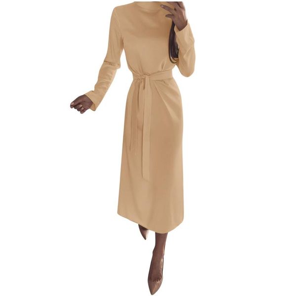 casual dresses women autumn dress solid long sleeve irregular hem beach sundress 2021 fashion o-neck for with belt #t2, Black;gray
casual dresses women autumn dress solid long sleeve irregular hem beach sundress 2021 fashion o-neck for with belt #t2, Black;gray
