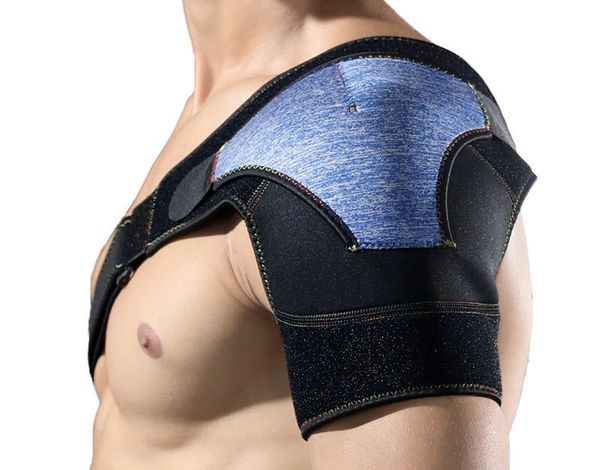 back correct one-shoulder adjustable pressure shoulder pad warm health fixed ball games gear support, Black;blue
back correct one-shoulder adjustable pressure shoulder pad warm health fixed ball games gear support, Black;blue