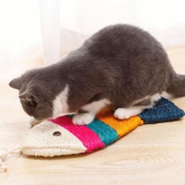 pet products cat scratch board wear resistant interactive toy fish sharpener sisal big size toys
pet products cat scratch board wear resistant interactive toy fish sharpener sisal big size toys
