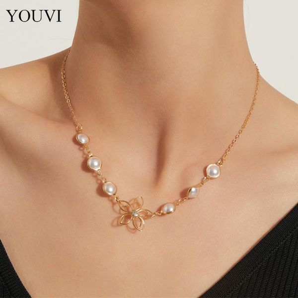 chains youvi simple pearl bead chain choker necklace jewelry clavicle chians flower pedant for women collier femme, Silver
chains youvi simple pearl bead chain choker necklace jewelry clavicle chians flower pedant for women collier femme, Silver