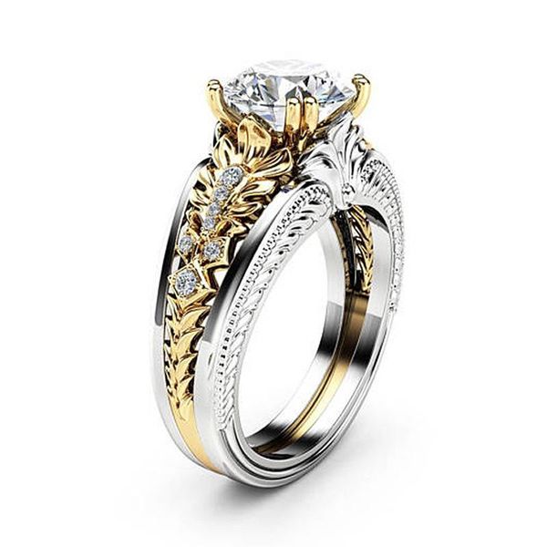 cluster rings vintage diamond 18k white gold ring gemstone wedding for women pure z bague anel jewelry anillos de bizuteria, Golden;silver
cluster rings vintage diamond 18k white gold ring gemstone wedding for women pure z bague anel jewelry anillos de bizuteria, Golden;silver