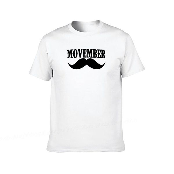 men's t-shirts movenber summer casual gift tee short sleeve novelty tshirt o-neck t shirt plus size clothes, White;black
men's t-shirts movenber summer casual gift tee short sleeve novelty tshirt o-neck t shirt plus size clothes, White;black