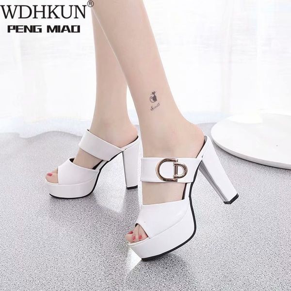 sandals summer women shoes ladies high heels woman square thick heel 11cm o7ph, Black
sandals summer women shoes ladies high heels woman square thick heel 11cm o7ph, Black