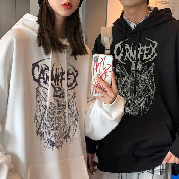 women's hoodies & sweatshirts winter goth female tee aesthetic loose men and women hoodie punk dark grunge streetwear gothic sweatshirt, Black
women's hoodies & sweatshirts winter goth female tee aesthetic loose men and women hoodie punk dark grunge streetwear gothic sweatshirt, Black