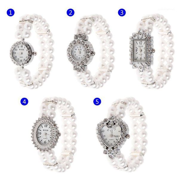 wristwatches women watch simulated pearl rhinestone luxury fashion elegant wrist band bracelet jewelry gifts lady elastic universal charms, Slivery;brown
wristwatches women watch simulated pearl rhinestone luxury fashion elegant wrist band bracelet jewelry gifts lady elastic universal charms, Slivery;brown