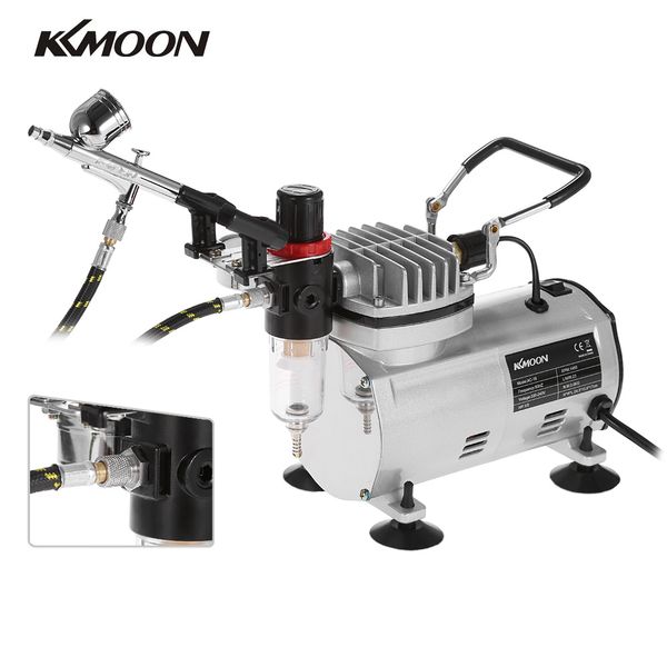 kkmoon ac-18 3 airbrush kit air compressor dual-action hobby spray gun air brush set tattoo nail art paint ply cleaning brush
kkmoon ac-18 3 airbrush kit air compressor dual-action hobby spray gun air brush set tattoo nail art paint ply cleaning brush