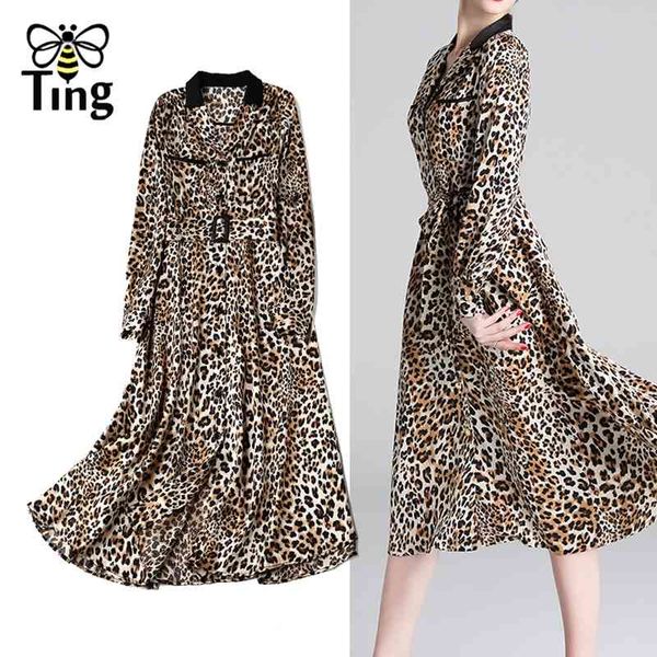 vintage leopard print single breasted casual dress women button up spring autumn plus size dresses vestidos robe 210513, Black;gray
vintage leopard print single breasted casual dress women button up spring autumn plus size dresses vestidos robe 210513, Black;gray