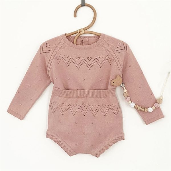 spring autumn infant baby boys girls long sleeve hollow out pure color suit clothing sets kids boy girl knit clothes 210521, White
spring autumn infant baby boys girls long sleeve hollow out pure color suit clothing sets kids boy girl knit clothes 210521, White