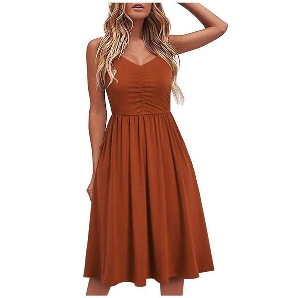 casual dresses linling summer european and american style fashion print solid color halter dress with suspenders, Black;gray
casual dresses linling summer european and american style fashion print solid color halter dress with suspenders, Black;gray