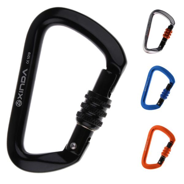 cords, slings and webbing lightweight d-shape 28kn aluminum screw lock carabiner climbing rappelling
cords, slings and webbing lightweight d-shape 28kn aluminum screw lock carabiner climbing rappelling