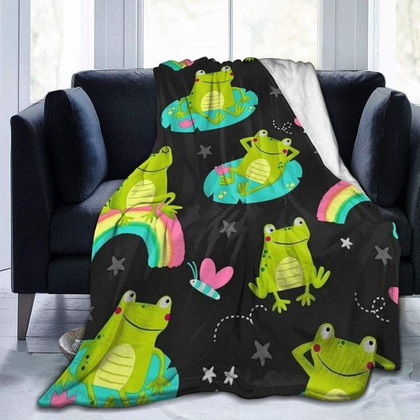 rainbows and cartoon frogs sofa throw blanket flannel super soft fleece beach picnic bedspread home decor all season for baby
rainbows and cartoon frogs sofa throw blanket flannel super soft fleece beach picnic bedspread home decor all season for baby