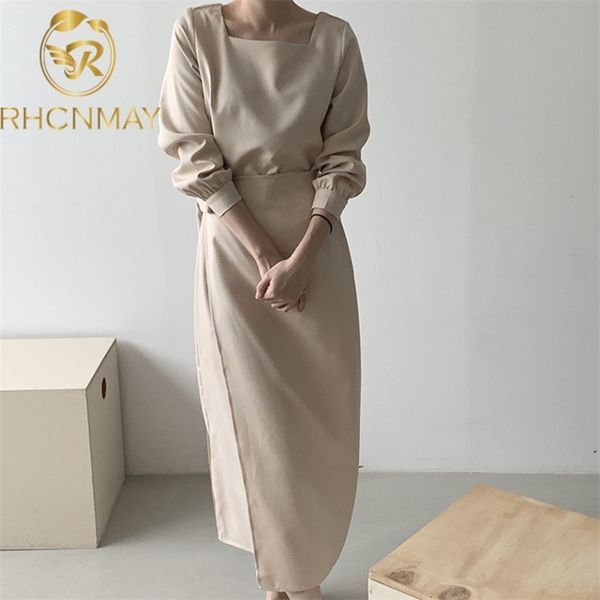 elegant ladies office dress fashion solid color women bandage slim midi vestidos ol autumn dresses 210506, Black;gray
elegant ladies office dress fashion solid color women bandage slim midi vestidos ol autumn dresses 210506, Black;gray