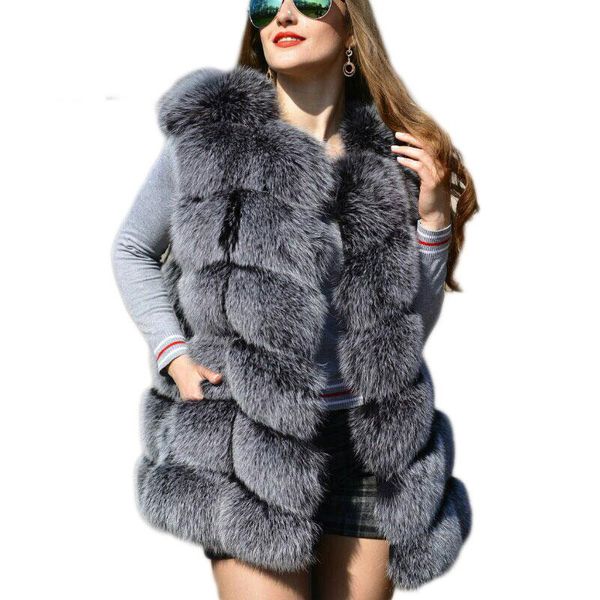 women's fur & faux cp factory artifical vest women autumn winter coat middle long waistcoat female cp01, Black
women's fur & faux cp factory artifical vest women autumn winter coat middle long waistcoat female cp01, Black