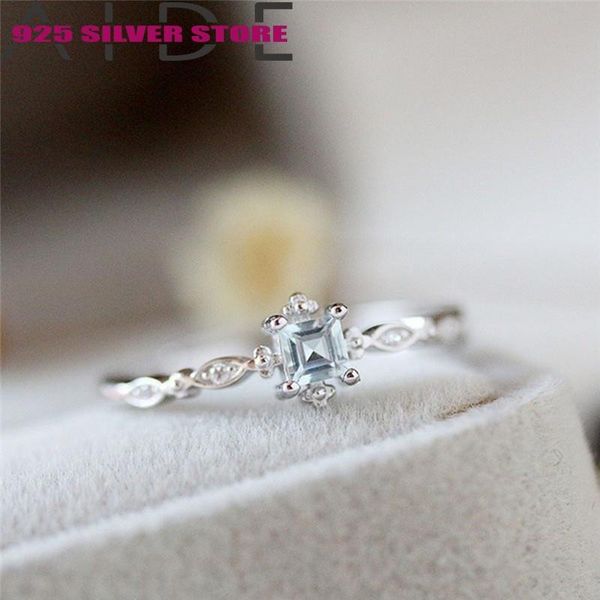 wedding rings aide dainty blue crystal ring for women simple style square engagement finger ladys fashion jewelry bague r4, Slivery;golden
wedding rings aide dainty blue crystal ring for women simple style square engagement finger ladys fashion jewelry bague r4, Slivery;golden