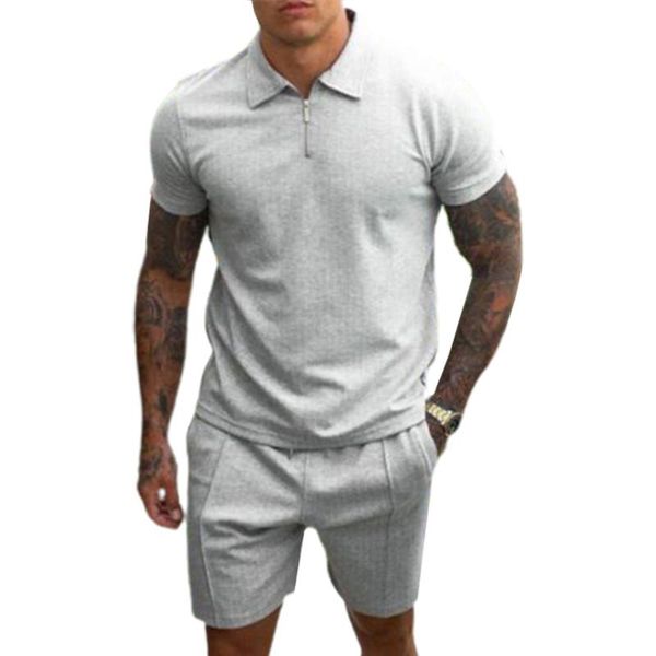 men's tracksuits men shirts shorts set solid casual gym sports tracksuit ropa para hombre summer two-piece two piece outfits, Gray
men's tracksuits men shirts shorts set solid casual gym sports tracksuit ropa para hombre summer two-piece two piece outfits, Gray