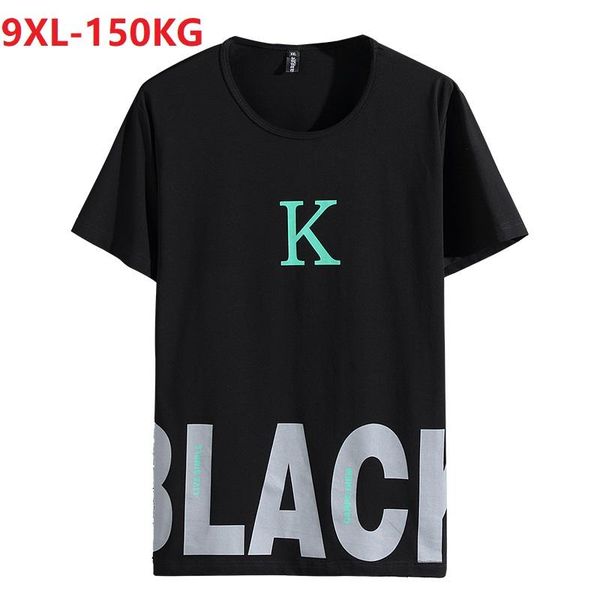 men's t-shirts summer men tshirt short sleeve cotton letter casual tees plus size 9xl 8xl oversize high street 68 66 70, White;black
men's t-shirts summer men tshirt short sleeve cotton letter casual tees plus size 9xl 8xl oversize high street 68 66 70, White;black