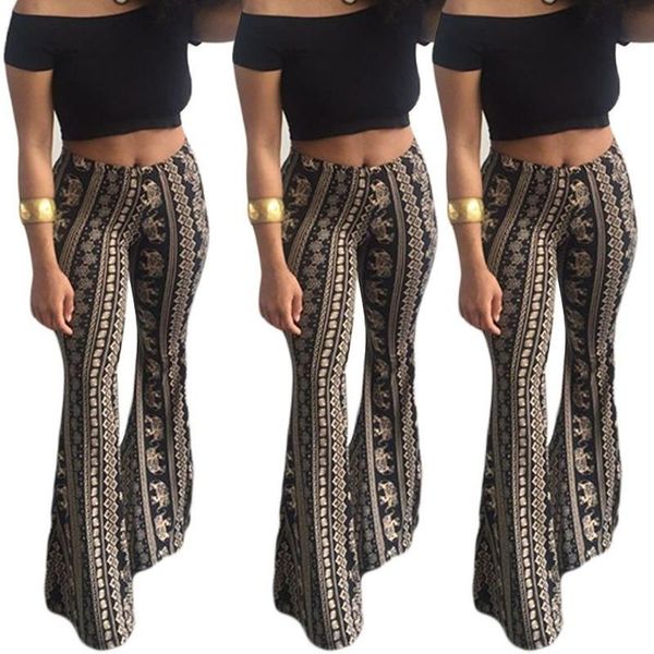 women's pants & capris cross border clothing amazon bohemian style micro flared leggings, Black;white
women's pants & capris cross border clothing amazon bohemian style micro flared leggings, Black;white