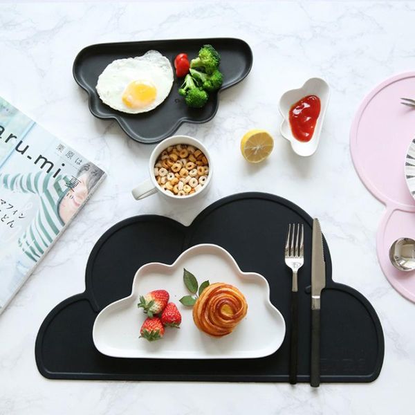 mats & pads silicone cloud shaped placemat wateproof non-slip table mat kitchen dining disc bowl coasters 1/2 pcs/lot for kids20
mats & pads silicone cloud shaped placemat wateproof non-slip table mat kitchen dining disc bowl coasters 1/2 pcs/lot for kids20