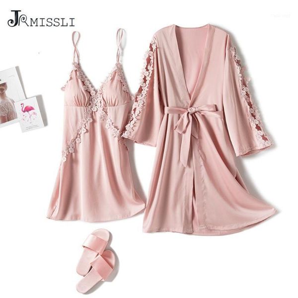 women's sleepwear jrmissli women satin silk robe gown sets sleep lounge pijama sleeveless nightwear bathrobe+nightdress pyjama sleepwea, Black;red
women's sleepwear jrmissli women satin silk robe gown sets sleep lounge pijama sleeveless nightwear bathrobe+nightdress pyjama sleepwea, Black;red