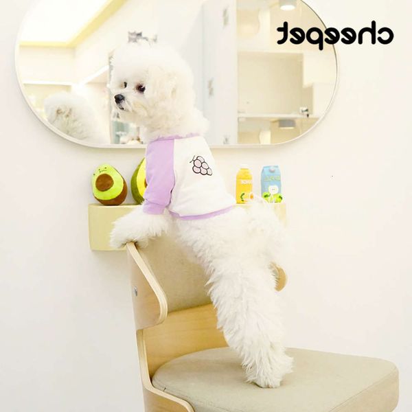 spring and summer pet clothes cartoon fruit thin short teddy bear dog print t-shirt cat
spring and summer pet clothes cartoon fruit thin short teddy bear dog print t-shirt cat