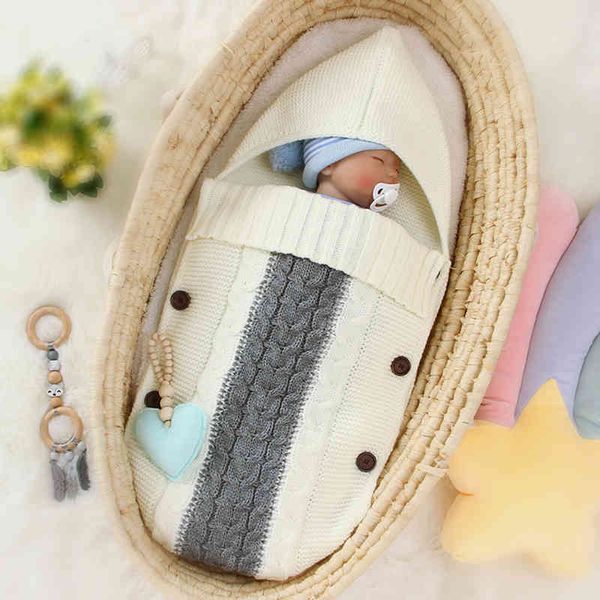 born baby boy girl knit sleeping bag clothes spring autumn winter infant hold blanket 210429, Blue
born baby boy girl knit sleeping bag clothes spring autumn winter infant hold blanket 210429, Blue