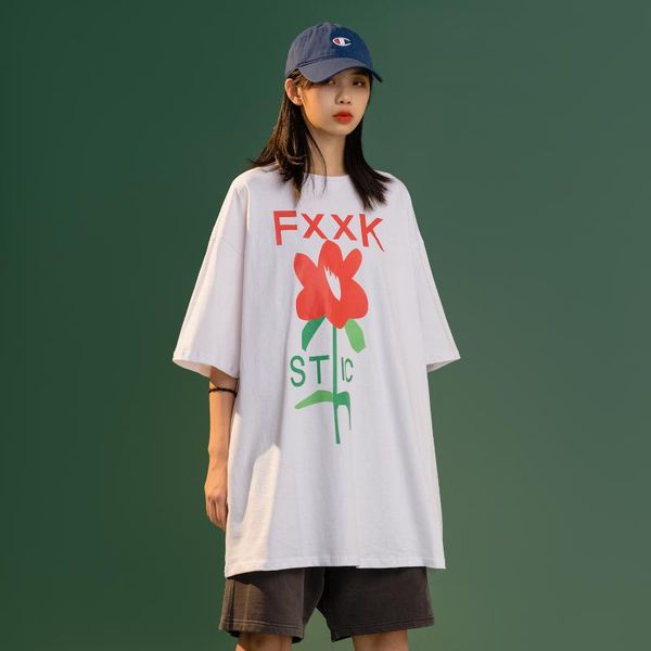 women's t-shirt tidal current clothing 2021 summer harajuku plus size tee american short sleeve casual fashion clothes, White
women's t-shirt tidal current clothing 2021 summer harajuku plus size tee american short sleeve casual fashion clothes, White