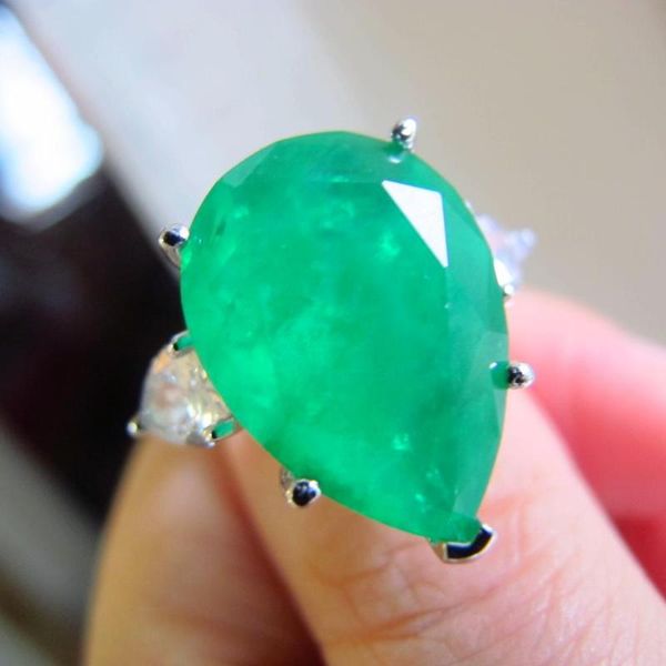 cluster rings 925 sterling silver large water drop 5a zircon created gemstone emerald engagement ring vintage fine party jewelry, Golden;silver
cluster rings 925 sterling silver large water drop 5a zircon created gemstone emerald engagement ring vintage fine party jewelry, Golden;silver