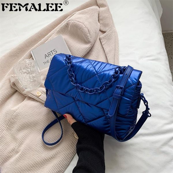 shoulder bags soft oxford cloth crossbody for women quilted winter trending designer acrylic chain handbags nylon purses
shoulder bags soft oxford cloth crossbody for women quilted winter trending designer acrylic chain handbags nylon purses