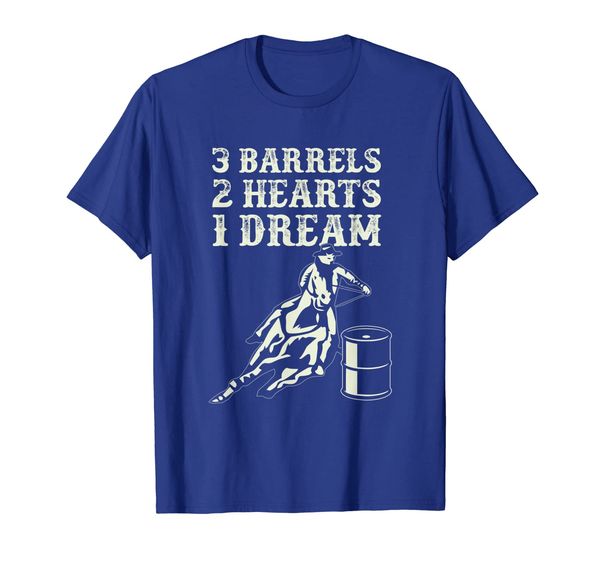 3 Barrels 2 Hearts 1 Dream Horse Barrel Racing Rodeo T Shirt T-Shirt, Mainly pictures
3 Barrels 2 Hearts 1 Dream Horse Barrel Racing Rodeo T Shirt T-Shirt, Mainly pictures
