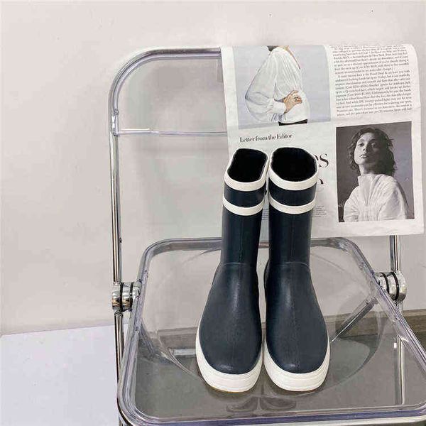 2021 autumn women's boots british fashion round head middle light and comfortable short, Black
2021 autumn women's boots british fashion round head middle light and comfortable short, Black