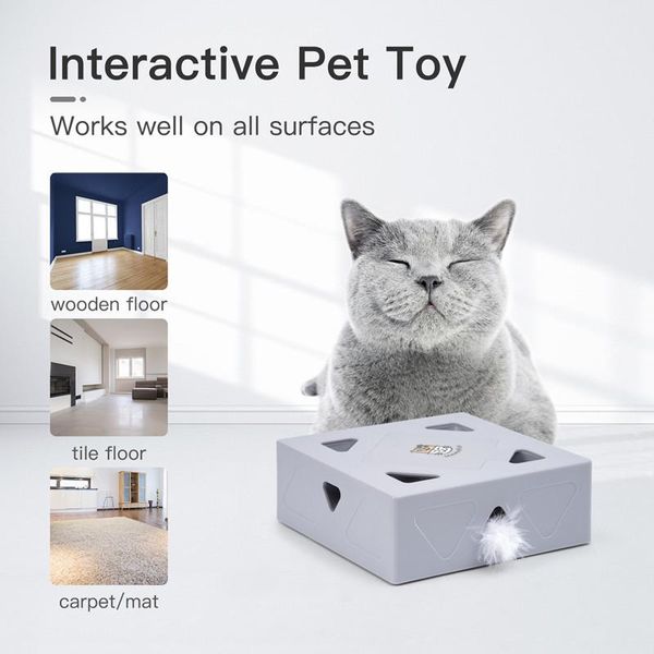 cat toys toy sqaure magic box smart teasing stick crazy game interactive cats feather catching mouse supplies
cat toys toy sqaure magic box smart teasing stick crazy game interactive cats feather catching mouse supplies