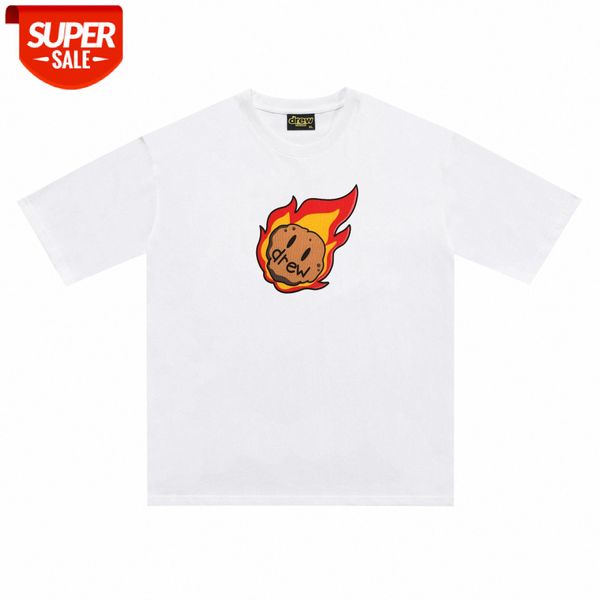drew house justin bieber flame ball men and women same short-sleeved t-shirt #5q5t, White;black
drew house justin bieber flame ball men and women same short-sleeved t-shirt #5q5t, White;black