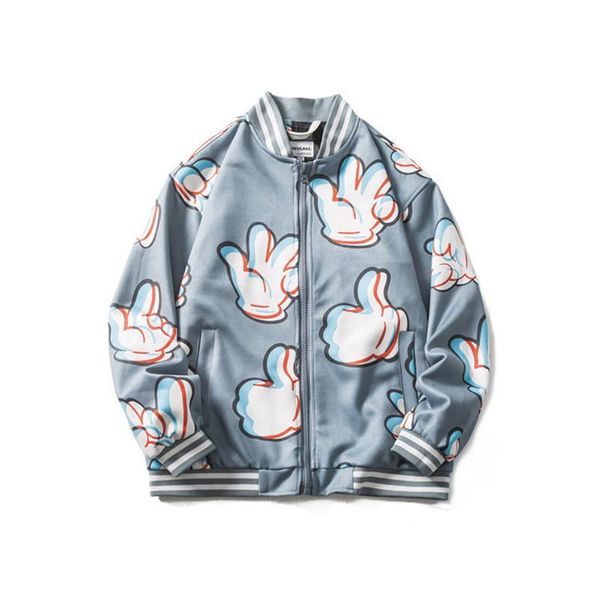 men's jackets 2021 fashion jacket trend gesture pattern full print hip hop high street for men and women couples, Black;brown
men's jackets 2021 fashion jacket trend gesture pattern full print hip hop high street for men and women couples, Black;brown