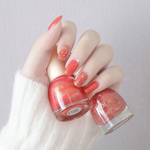 nail polish water-based no baking and peeling quick-drying sequin oil odor environmental protection art decorations
nail polish water-based no baking and peeling quick-drying sequin oil odor environmental protection art decorations