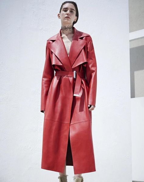 coat catwalk luxury winter sleeve red leather long women high street celebrity designer night club party coat, Tan;black
coat catwalk luxury winter sleeve red leather long women high street celebrity designer night club party coat, Tan;black