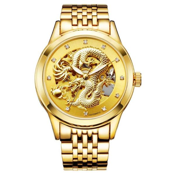 mechanical design golden watch mens watches montre homme clock men automatic skeleton with box wristwatches, Slivery;brown
mechanical design golden watch mens watches montre homme clock men automatic skeleton with box wristwatches, Slivery;brown