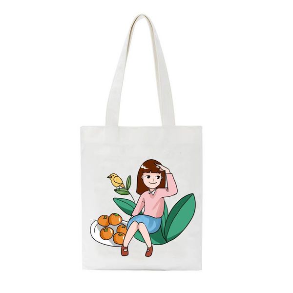 shopping bags sccfmm college students' books bag styles shoulder canvas simple cute cartoon print lesson
shopping bags sccfmm college students' books bag styles shoulder canvas simple cute cartoon print lesson