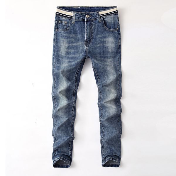 men's cotton stretch ny jeans business fashion classic style, Blue
men's cotton stretch ny jeans business fashion classic style, Blue