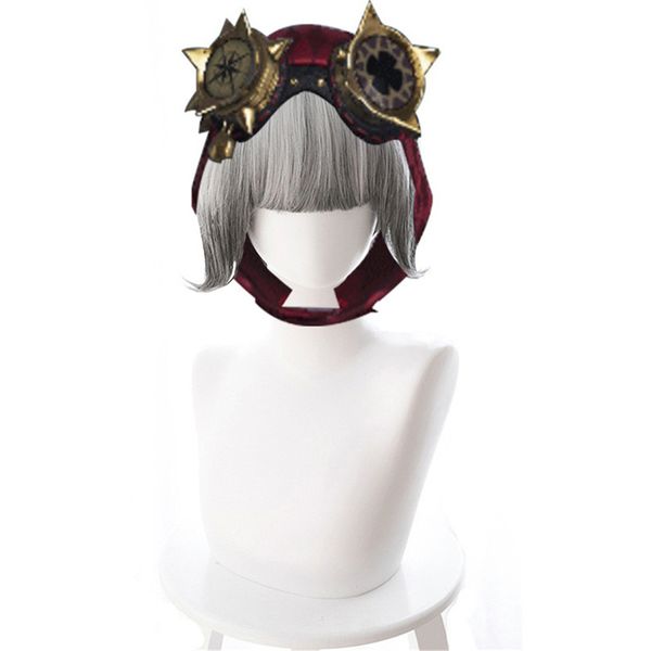 game identity v tracy reznik silver grey gradient heat-resistant fiber synthesis hair anime costume cosplay wig pelucas, Black
game identity v tracy reznik silver grey gradient heat-resistant fiber synthesis hair anime costume cosplay wig pelucas, Black