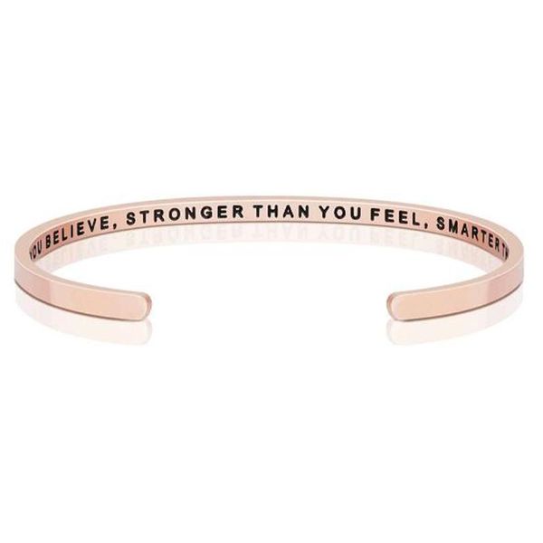 bangle 4mm braver than you believe, stronger feel, smarter think rose gold stainless steel open, Black
bangle 4mm braver than you believe, stronger feel, smarter think rose gold stainless steel open, Black