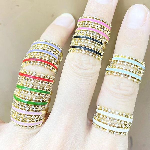 wedding rings qmhje enamel women ring cubic zirconia candy bright colors neon star lady finger adjustable open cuff black white pink purple, Slivery;golden
wedding rings qmhje enamel women ring cubic zirconia candy bright colors neon star lady finger adjustable open cuff black white pink purple, Slivery;golden