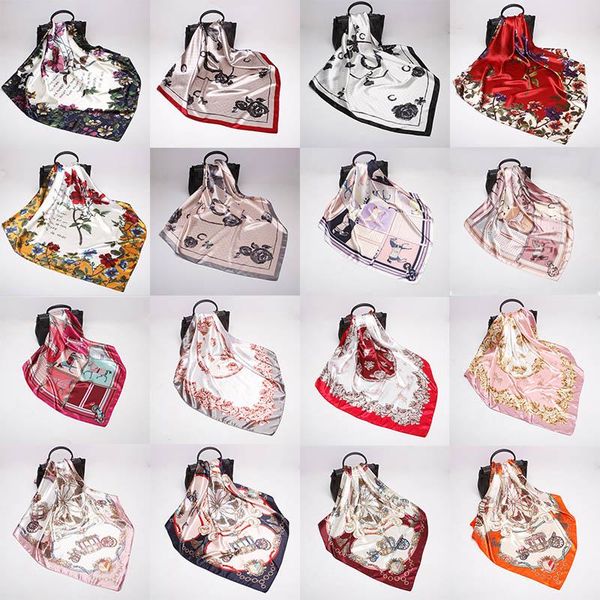 scarves luxury 2021 satin simulation silk scarf female 90cm square towel ash purple fashion decorative flower plaid, Blue;gray
scarves luxury 2021 satin simulation silk scarf female 90cm square towel ash purple fashion decorative flower plaid, Blue;gray