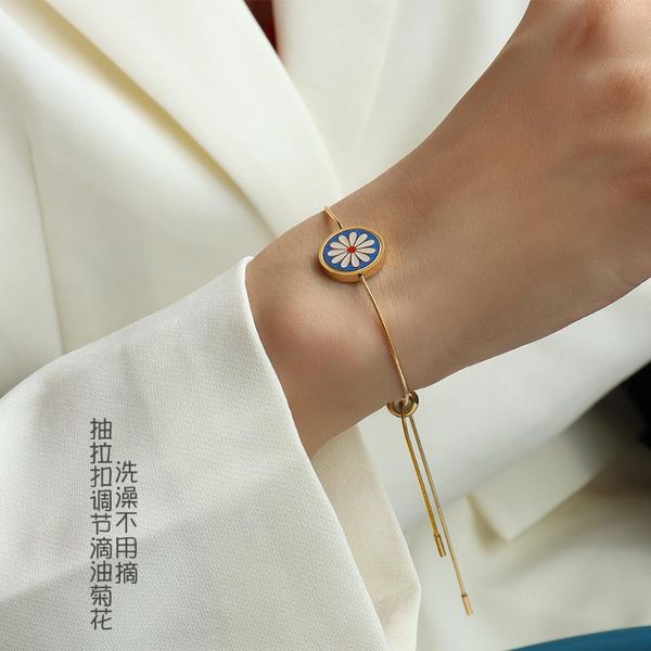beaded, strands rose gold pull buckle bracelet femme chrysanthemum pattern connector cz charm link pulseras customize logo drop, Black
beaded, strands rose gold pull buckle bracelet femme chrysanthemum pattern connector cz charm link pulseras customize logo drop, Black