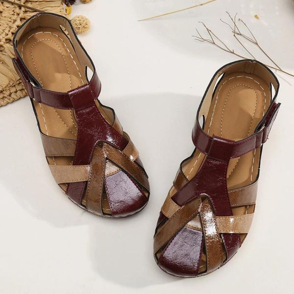 fashion women sandals waterproo sli on round female flat slippers casual comfortable summer ladies shoes dress, Black
fashion women sandals waterproo sli on round female flat slippers casual comfortable summer ladies shoes dress, Black