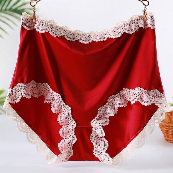women's panties plus size women seamless underwear high waist ice silk satin smooth briefs lingerie breathable comfortable lace, Black;pink
women's panties plus size women seamless underwear high waist ice silk satin smooth briefs lingerie breathable comfortable lace, Black;pink