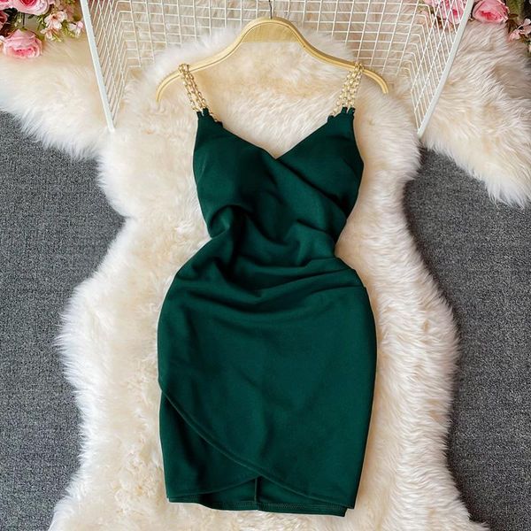 casual dresses summer 2021 v-neck front split cross mini short metal strap dress women fashion bodycon strapless vest vintage robe ete, Black;gray
casual dresses summer 2021 v-neck front split cross mini short metal strap dress women fashion bodycon strapless vest vintage robe ete, Black;gray