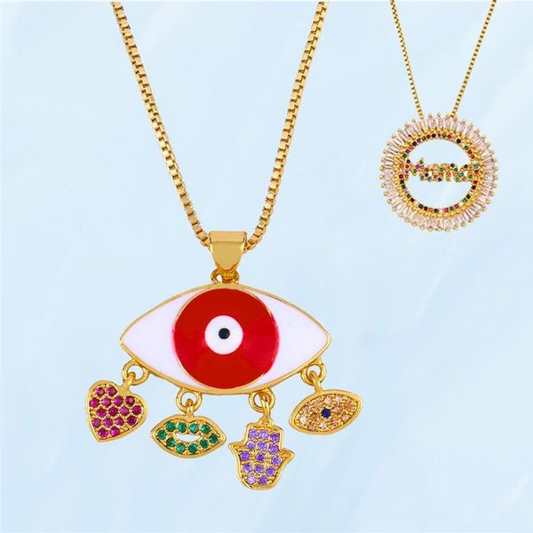 pendant necklaces 2021 necklace for women evil eye alloy pendants vintage female accessories anniversary gift drop, Silver
pendant necklaces 2021 necklace for women evil eye alloy pendants vintage female accessories anniversary gift drop, Silver