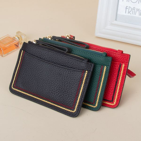 women short organizer wallet solid color hasp mini wallets womens bags wholesale credit card genuine leather black/red/grey q07x40, Red;black
women short organizer wallet solid color hasp mini wallets womens bags wholesale credit card genuine leather black/red/grey q07x40, Red;black
