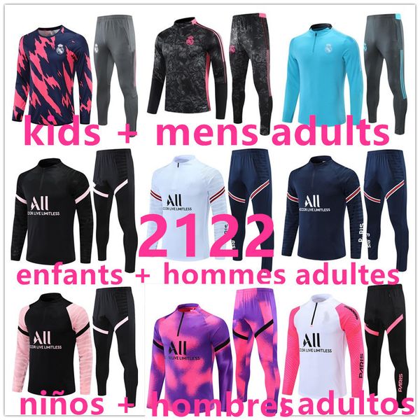 football 2122 tracksuit soccer training suit jacket 2021 2022 kids + men adults mens survetement foot chandal tuta jogging, Black
football 2122 tracksuit soccer training suit jacket 2021 2022 kids + men adults mens survetement foot chandal tuta jogging, Black